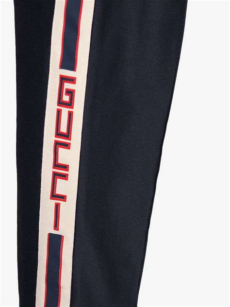 gucci stripe joggers|gucci joggers for women.